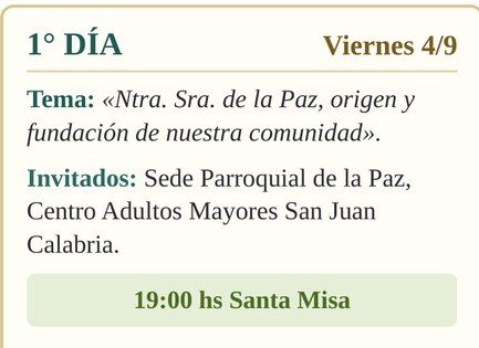 Fiesta Patronal