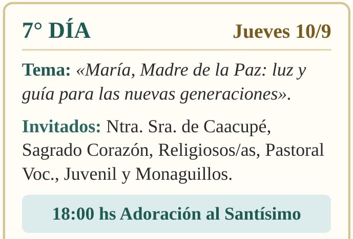Fiesta Patronal