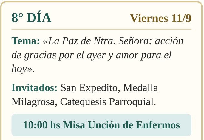 Fiesta Patronal