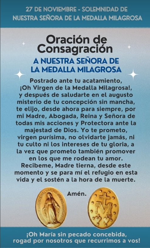 Ntra. Sra. de la Medalla Milagrosa