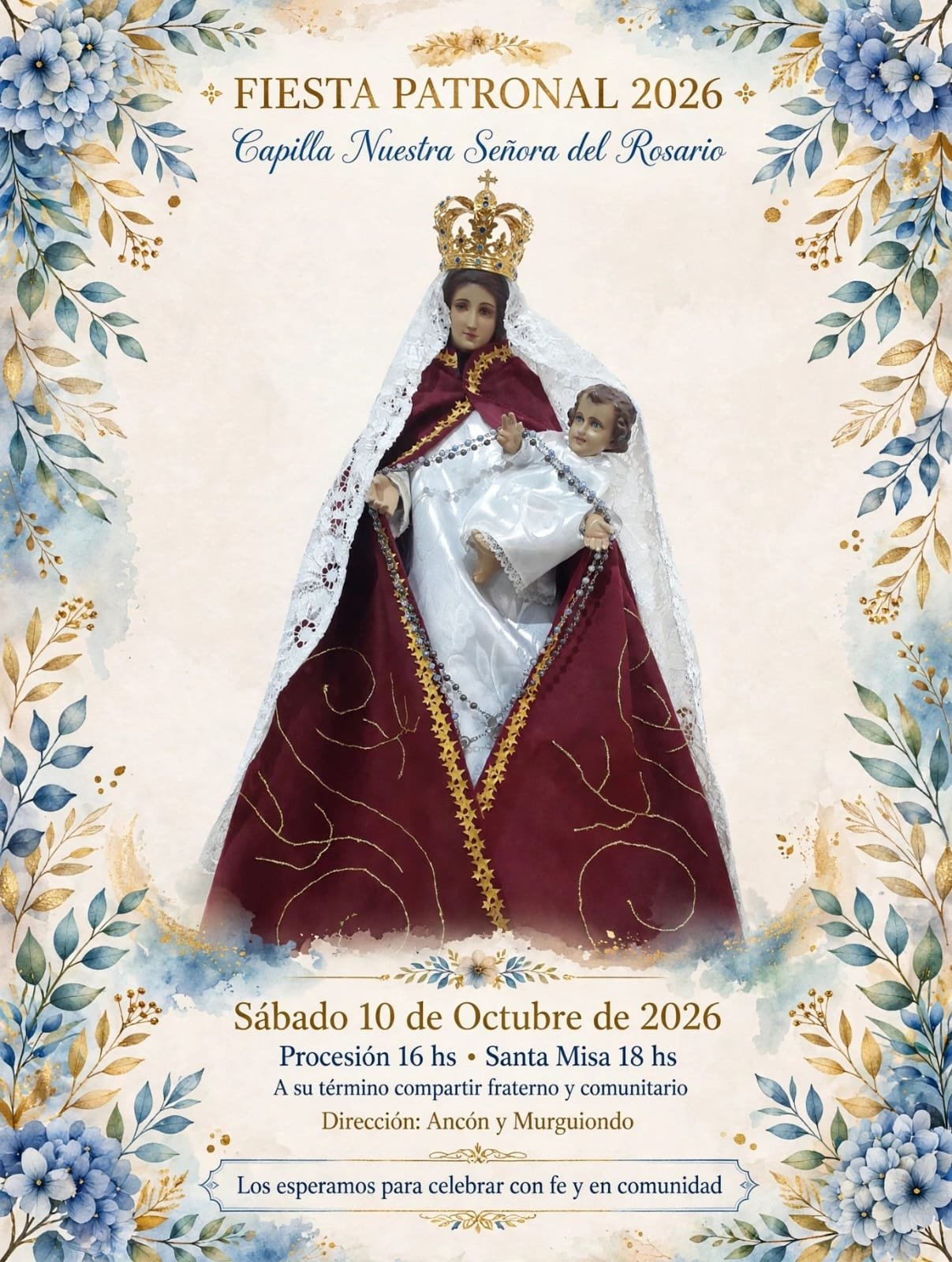Fiesta Patronal Nuestra Señora del Rosario de Santo Domingo